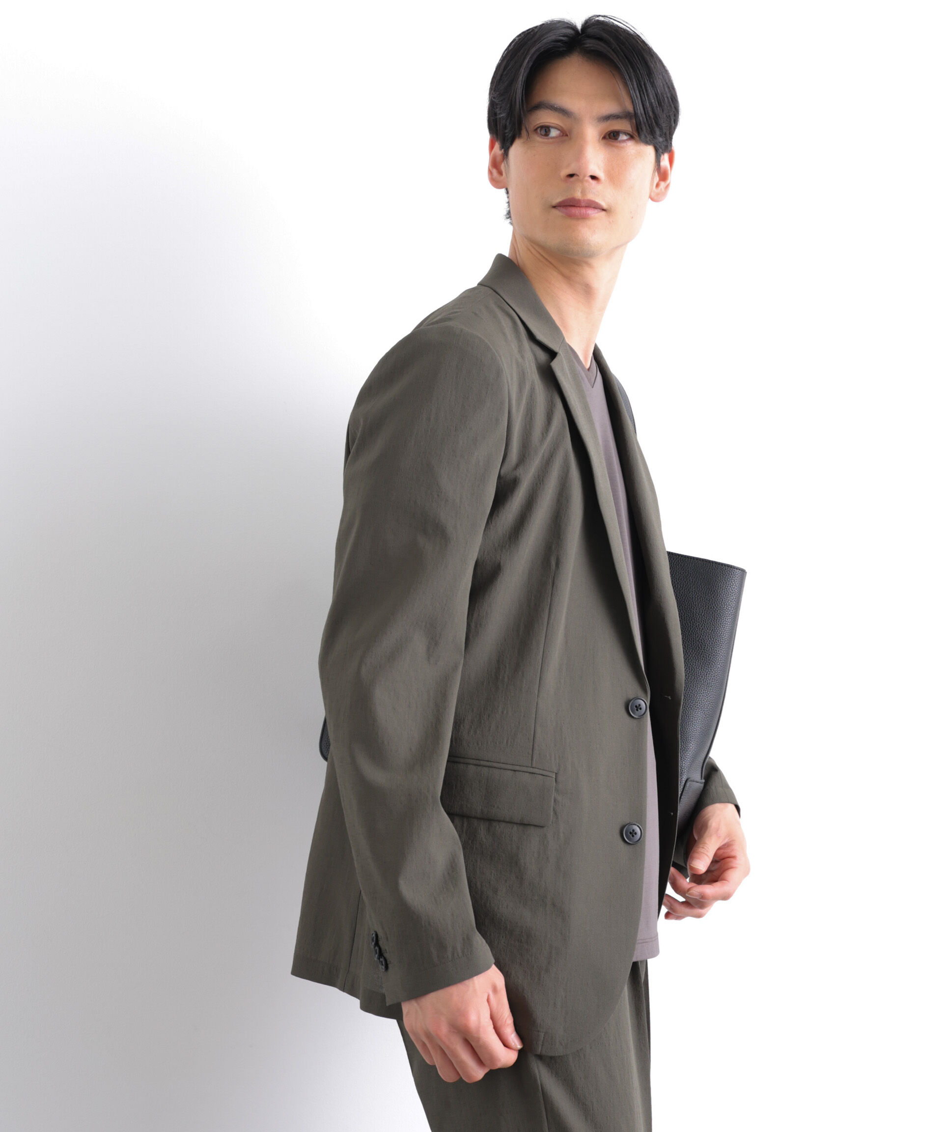 nano･universe「｢Damerino｣ BreezeCool(R) 軽量セットアップ/高通気・吸水速乾」|スーツ|