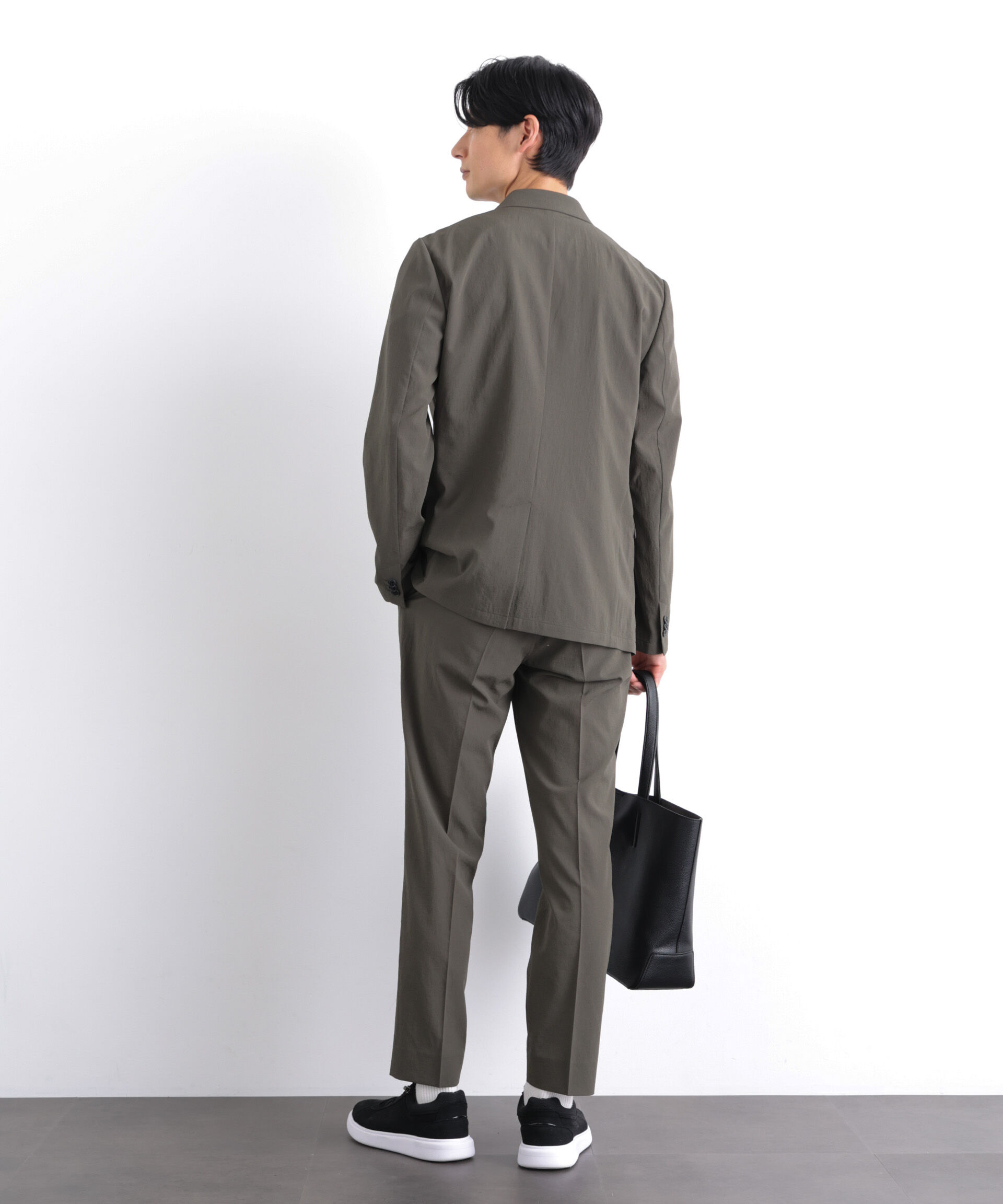 nano･universe「｢Damerino｣ BreezeCool(R) 軽量セットアップ/高通気・吸水速乾」|スーツ|