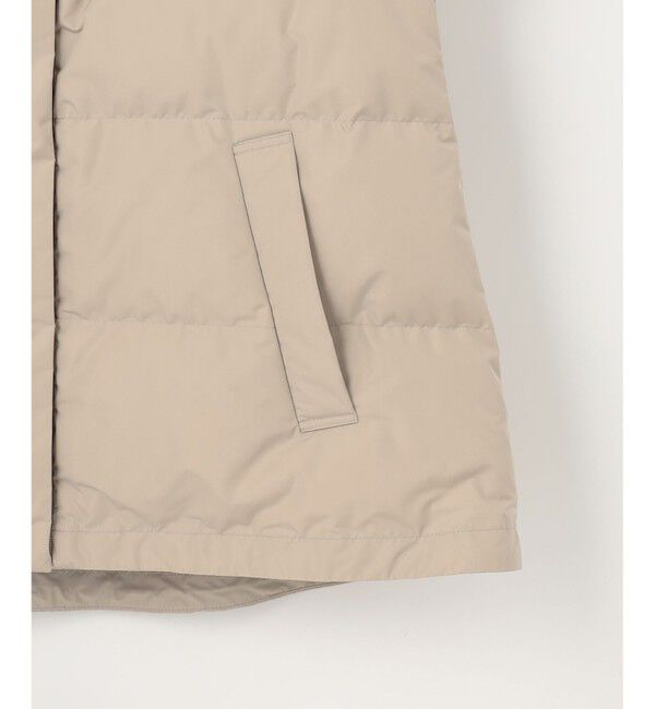 自由区「【洗える】マイクロタッサーダウン コート」|ダウン|