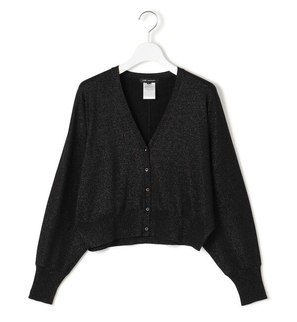 23区「【APPLAUDIR】コンパクト ドルマンスリーブ ラメカーディガン」|カーディガン|