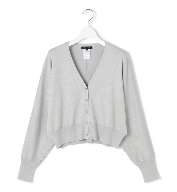 23区「【APPLAUDIR】コンパクト ドルマンスリーブ ラメカーディガン」|カーディガン|