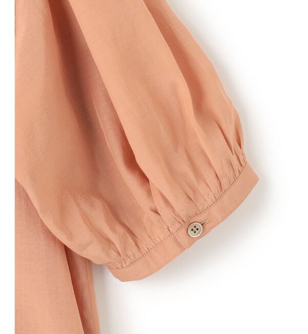 23区「【接触冷感/速乾性/洗える】エアリーブライトローン タック ブラウス」|シャツ・ブラウス|