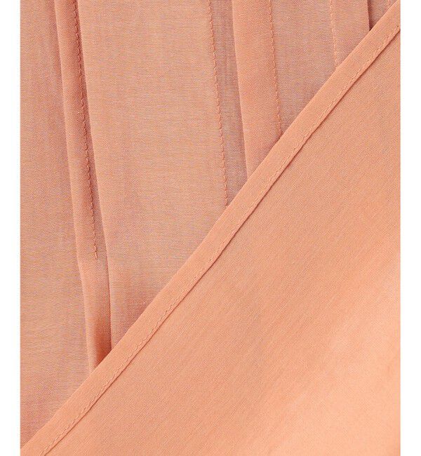 23区「【接触冷感/速乾性/洗える】エアリーブライトローン タック ブラウス」|シャツ・ブラウス|