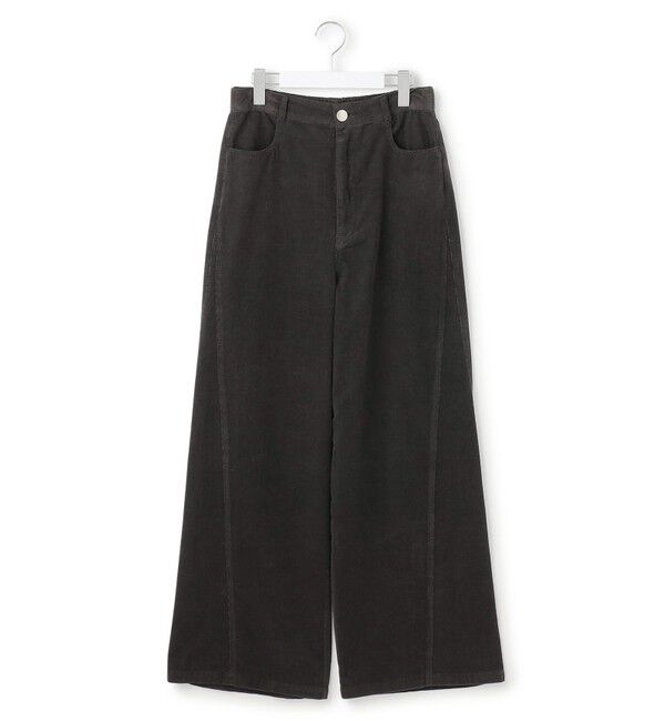23区「【滝沢眞規子さん着用/洗える】コットン コーデュロイ ワイド パンツ」|その他|