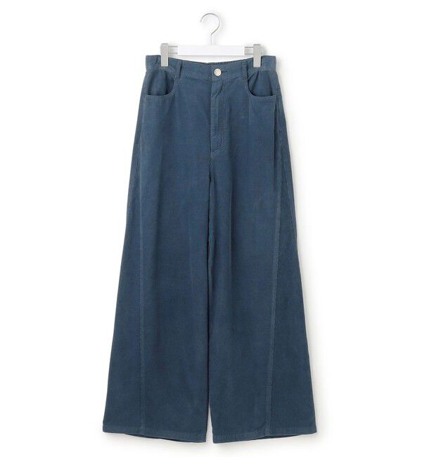 23区「【滝沢眞規子さん着用/洗える】コットン コーデュロイ ワイド パンツ」|その他|
