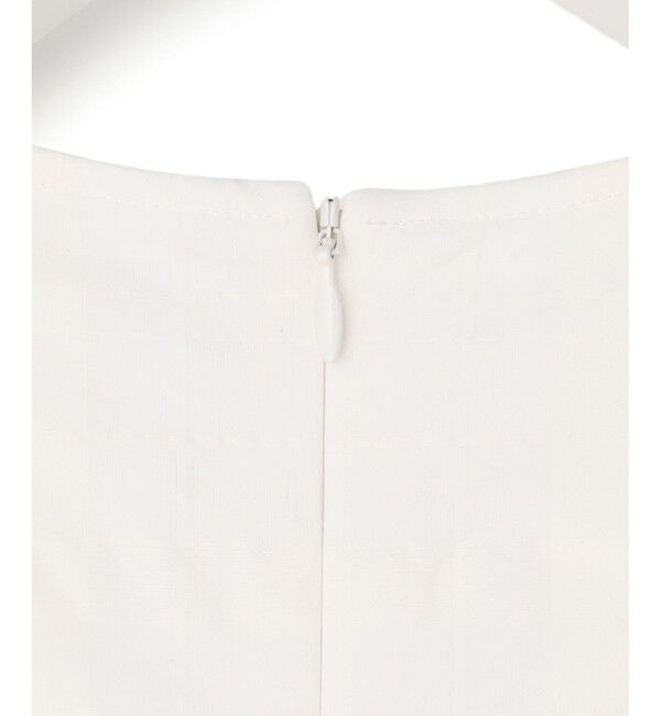 23区「シアーチェックレイヤード フレア Tブラウス」|シャツ・ブラウス|