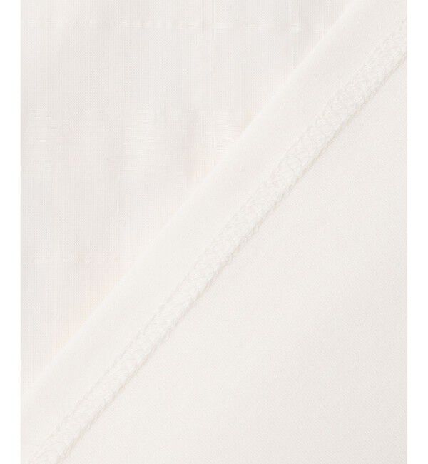 23区「シアーチェックレイヤード フレア Tブラウス」|シャツ・ブラウス|