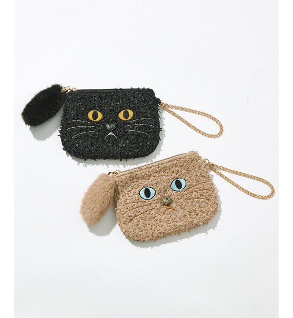 ANY SIS「【貴島明日香さんコラボ】キャット ポーチ」|ポーチ|