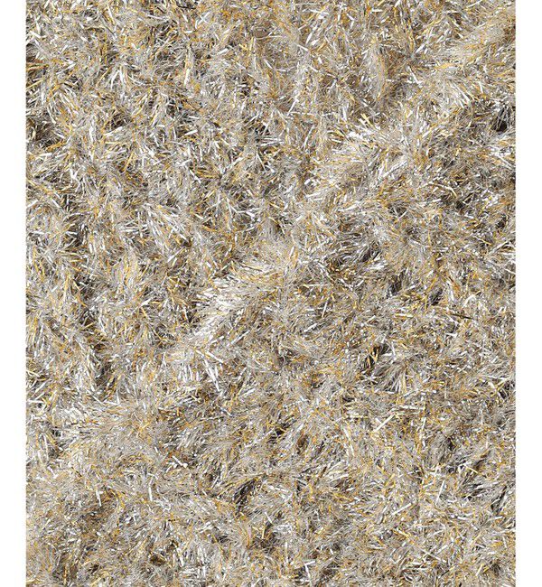 BEIGE,「【洗える・Precious 4月号掲載】TRITOMA / ラメクルーネック半袖ニット」|ニット・セーター|