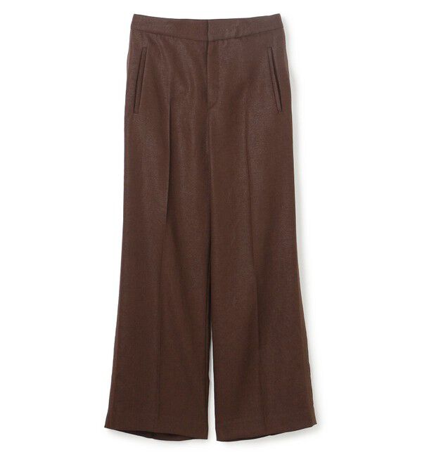 BEIGE,「CAROLE / リネンライクフルレングスワイドパンツ」|その他|