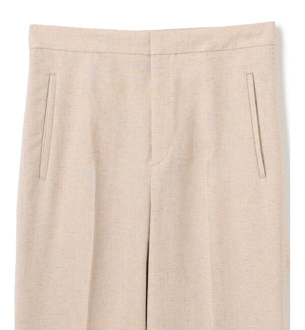 BEIGE,「CAROLE / リネンライクフルレングスワイドパンツ」|その他|