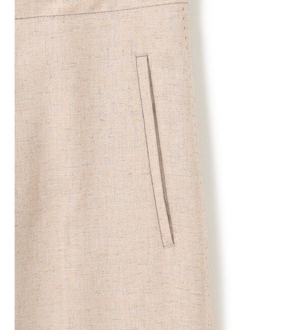 BEIGE,「CAROLE / リネンライクフルレングスワイドパンツ」|その他|