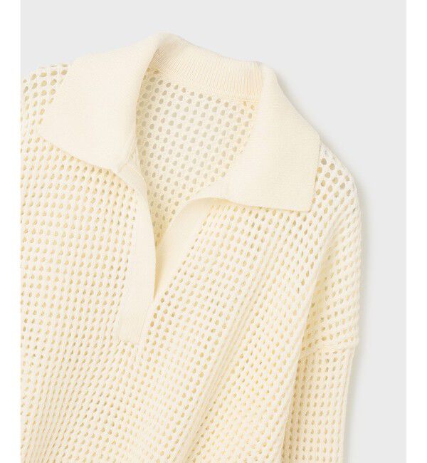 Diagram「メッシュVネックニットトップ」|ニット・セーター|