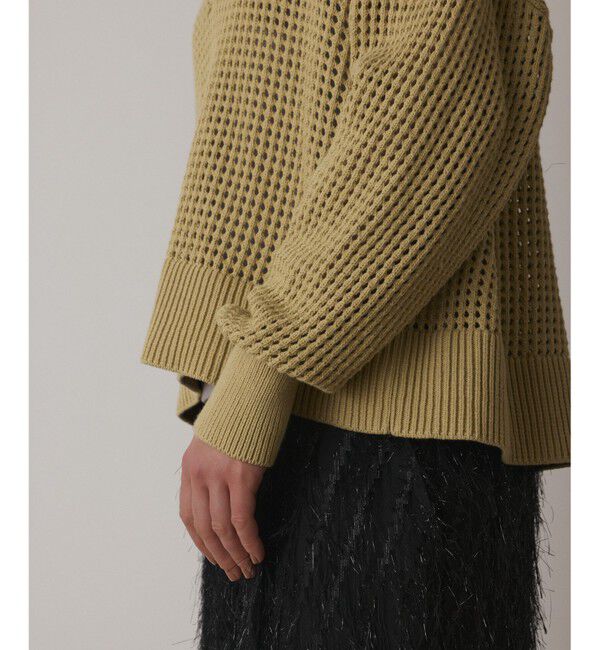 Diagram「メッシュVネックニットトップ」|ニット・セーター|