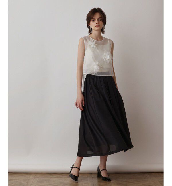 GRACE CONTINENTAL「メッシュフラワートップ」|その他|