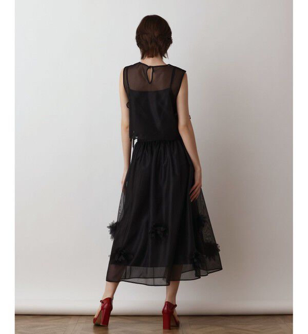 GRACE CONTINENTAL「メッシュフラワートップ」|その他|