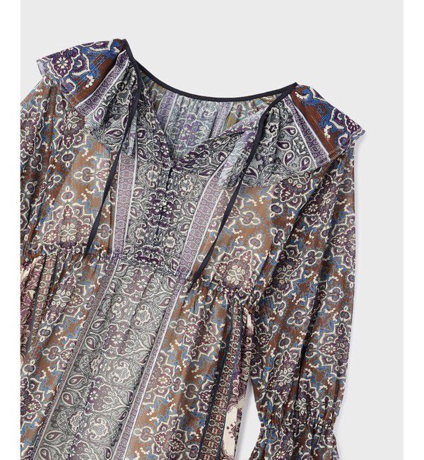 GRACE CONTINENTAL「ペイズリープリントドレス」|ワンピース|