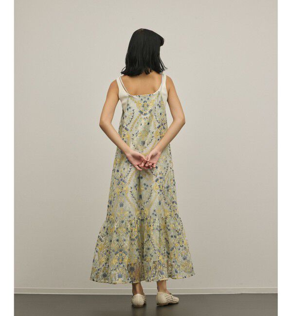 GRACE CONTINENTAL「オーナメントembワンピース」|ワンピース|