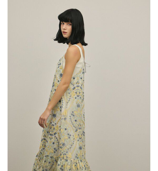 GRACE CONTINENTAL「オーナメントembワンピース」|ワンピース|