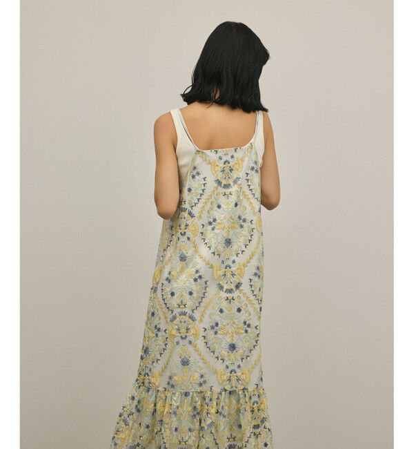 GRACE CONTINENTAL「オーナメントembワンピース」|ワンピース|