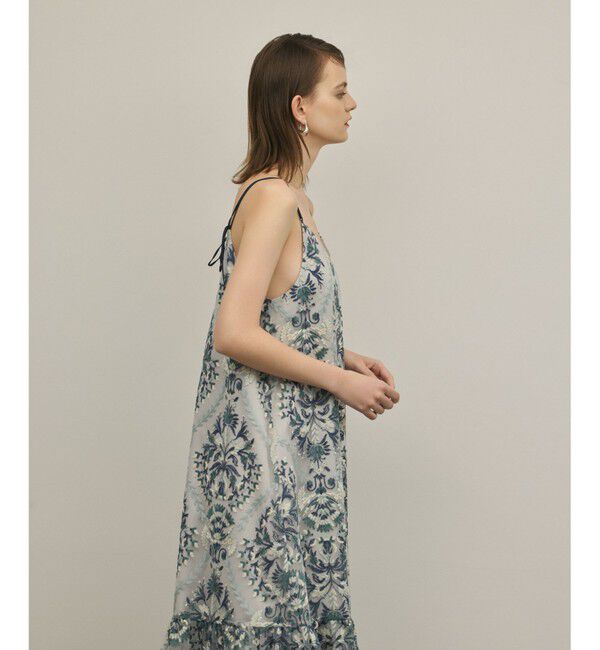 GRACE CONTINENTAL「オーナメントembワンピース」|ワンピース|