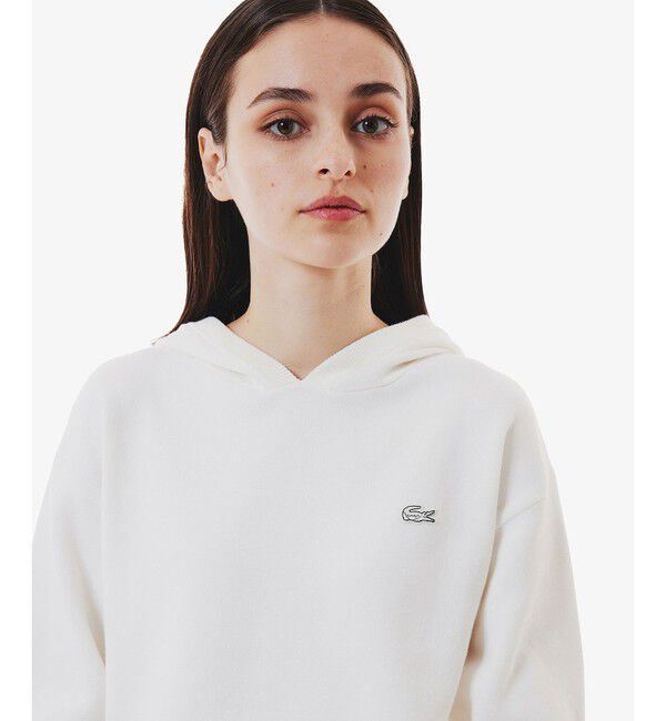 LACOSTE「ニットフーディー / プルオーバーニットパーカー」|ニット・セーター|