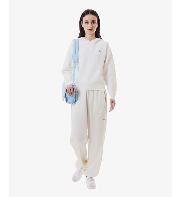 LACOSTE「ニットフーディー / プルオーバーニットパーカー」|ニット・セーター|