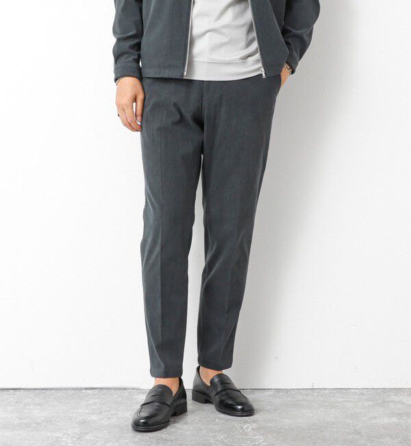 NOLLEY'S goodman「《ビジカジ/セットアップ対応》トリコットコーデュロイ ストレッチ イージーPT 25AW」|チノ|