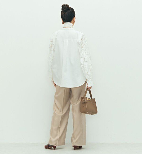 NOLLEY'S「ウォッシャブルサテンワイドパンツ」|その他|