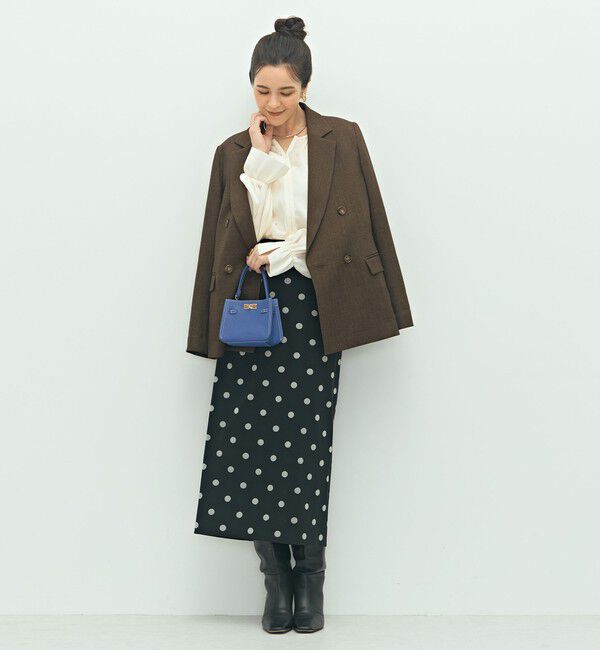 NOLLEY'S「楊柳サテン2WAYギャザーブラウス」|シャツ・ブラウス|