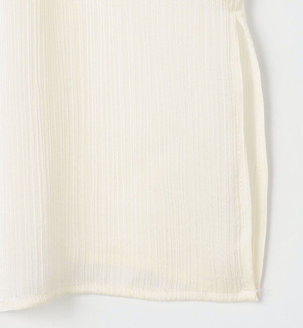 NOLLEY'S「楊柳サテン2WAYギャザーブラウス」|シャツ・ブラウス|