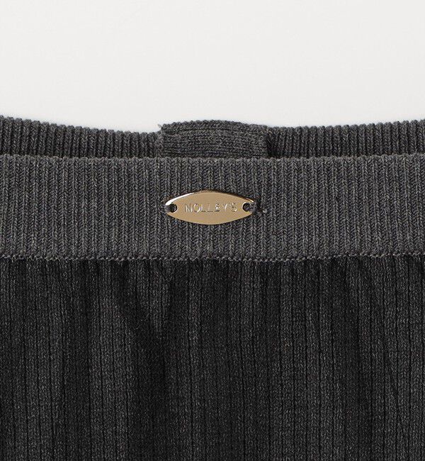 NOLLEY'S「《手洗い可能》チュールリブビスチェ」|キャミソール|