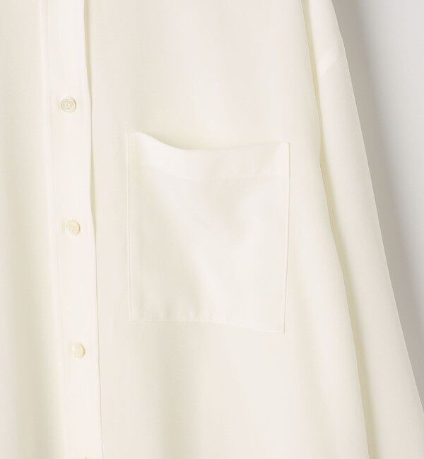 NOLLEY'S sophi「ウォッシャブルトリアセドレープシャツ」|シャツ・ブラウス|