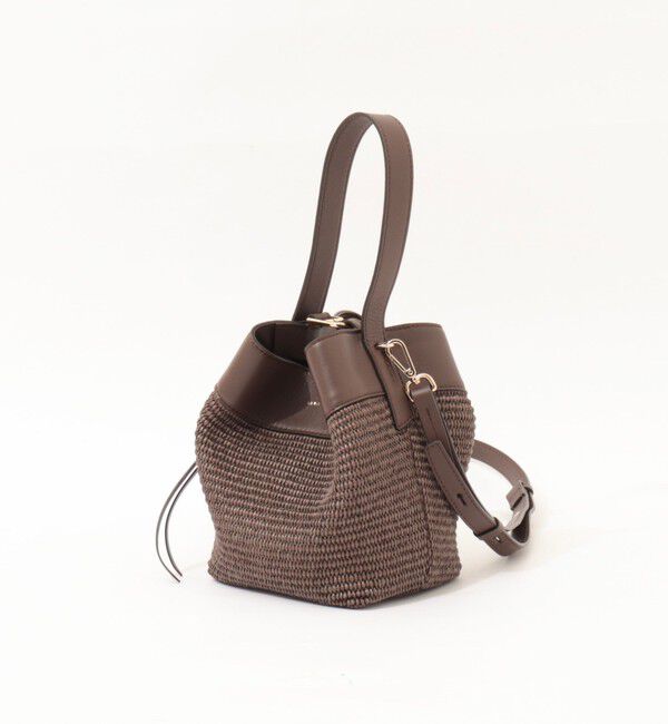 NOLLEY'S「【LORISTELLA/ロリステッラ】キューブワンハンドル雑材コンビバッグ」|ショルダー・メッセンジャー|