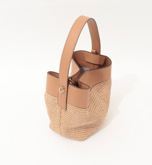 NOLLEY'S「【LORISTELLA/ロリステッラ】キューブワンハンドル雑材コンビバッグ」|ショルダー・メッセンジャー|