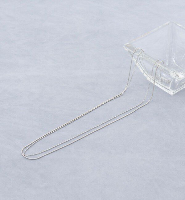 grace grace「【grace grace/グラスグラス】スキニー２連ネックレス」|ネックレス|シルバー