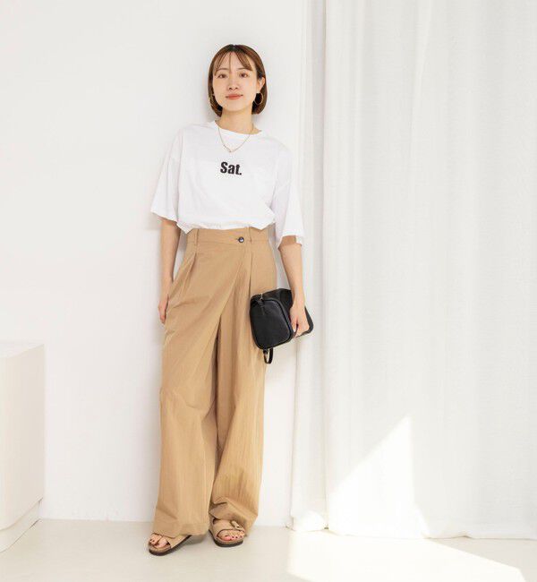 NOLLEY'S「【一部WEB限定サイズ】ウォッシャブル撥水ワイドラップパンツ」|その他|