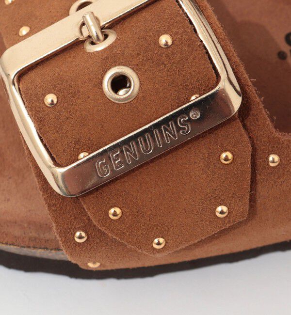 NOLLEY'S「【GENUINS/ジェニンズ】　スエードスタッズベルトサンダル」|サンダル|