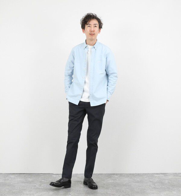 NOLLEY'S goodman「《ビジカジ対応》綿麻COOLMAX スリムフィットパンツ 26SS」|チノ|