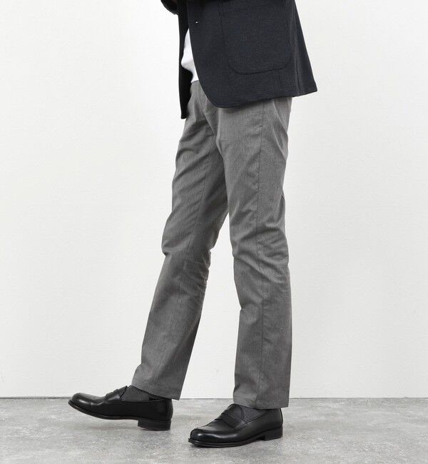 NOLLEY'S goodman「《ビジカジ対応》綿麻COOLMAX スリムフィットパンツ 26SS」|チノ|