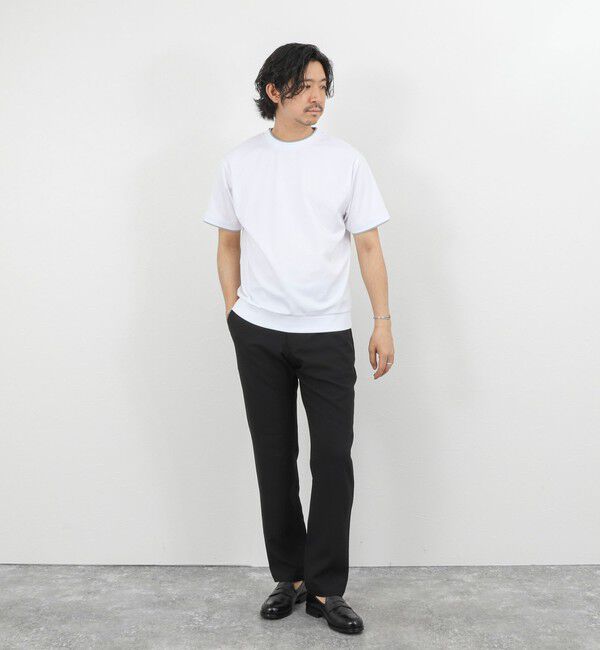 NOLLEY'S goodman「超長綿ハイゲージポンチ フェイクレイヤードTシャツ 26SS」|Tシャツ・カットソー|