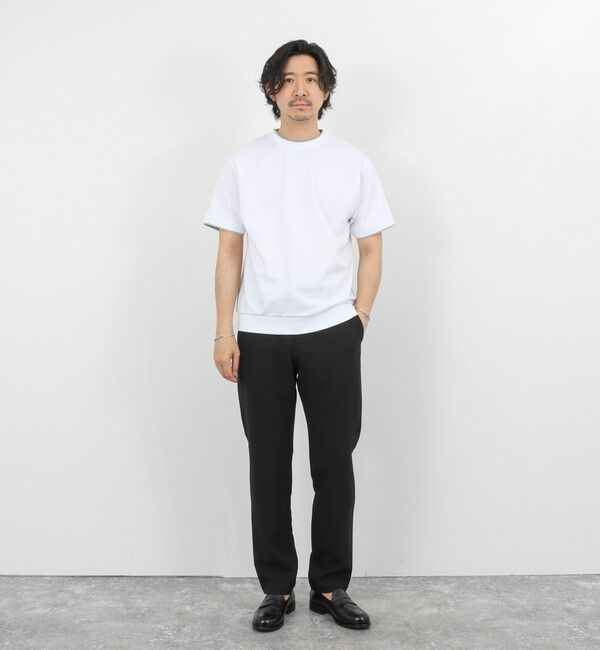 NOLLEY'S goodman「超長綿ハイゲージポンチ フェイクレイヤードTシャツ 26SS」|Tシャツ・カットソー|