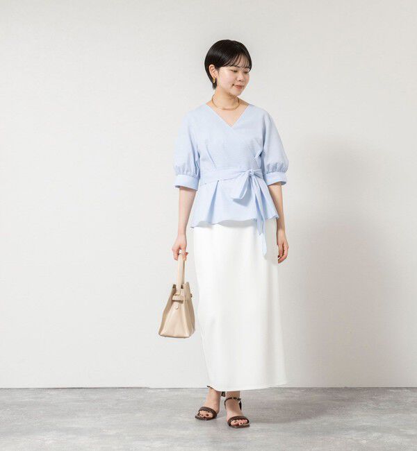 NOLLEY'S sophi「《セットアップ対応》ウォッシャブルマルチファンクションタイトスカート」|タイト|