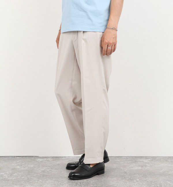 NOLLEY'S goodman「《セットアップ対応》Reflax ワンタックイージーパンツ 26SS」|チノ|