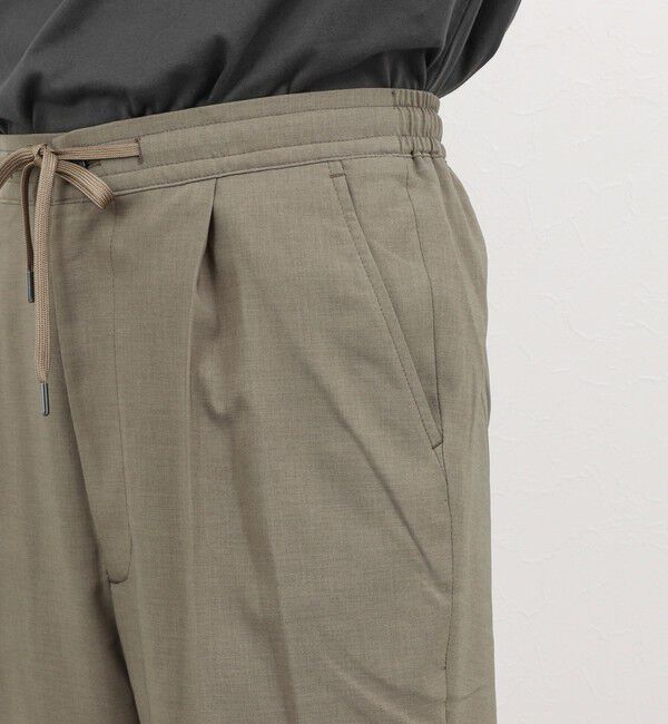 NOLLEY'S goodman「《セットアップ対応》Reflax ワンタックイージーパンツ 26SS」|チノ|