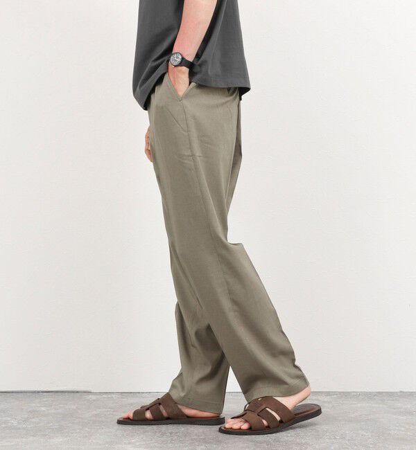 NOLLEY'S goodman「《セットアップ対応》Reflax ワンタックイージーパンツ 26SS」|チノ|