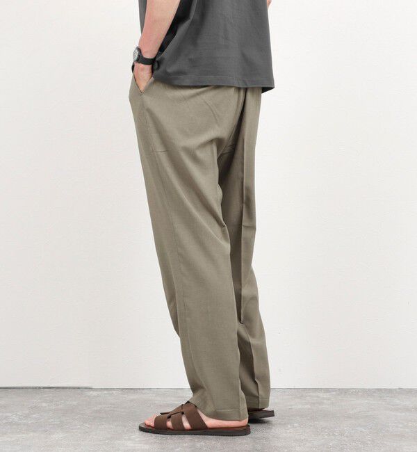 NOLLEY'S goodman「《セットアップ対応》Reflax ワンタックイージーパンツ 26SS」|チノ|