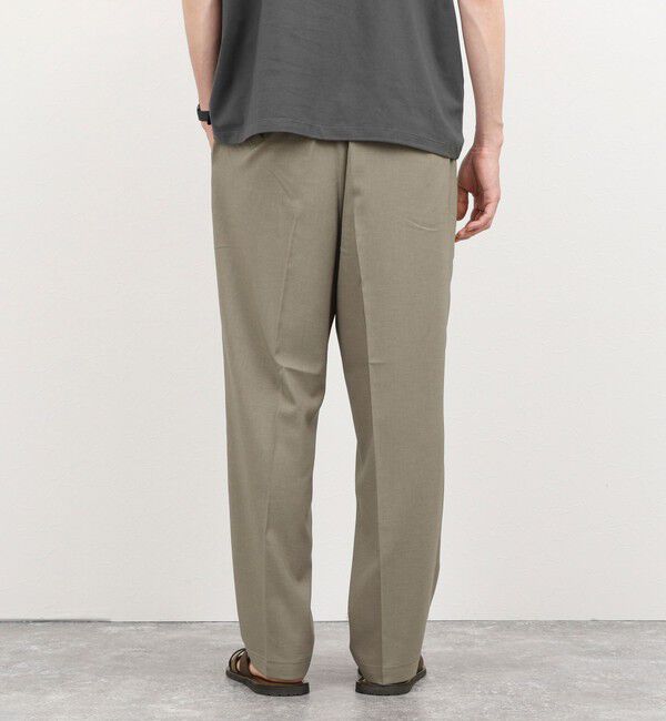 NOLLEY'S goodman「《セットアップ対応》Reflax ワンタックイージーパンツ 26SS」|チノ|