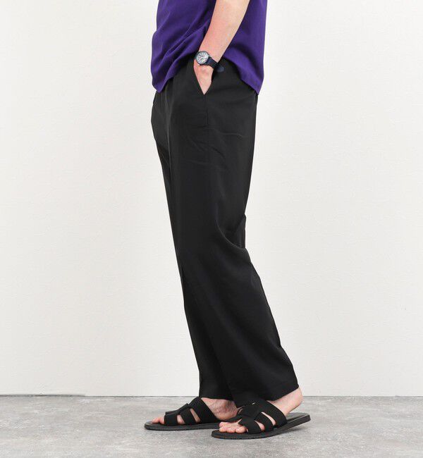 NOLLEY'S goodman「《セットアップ対応》Reflax ワンタックイージーパンツ 26SS」|チノ|