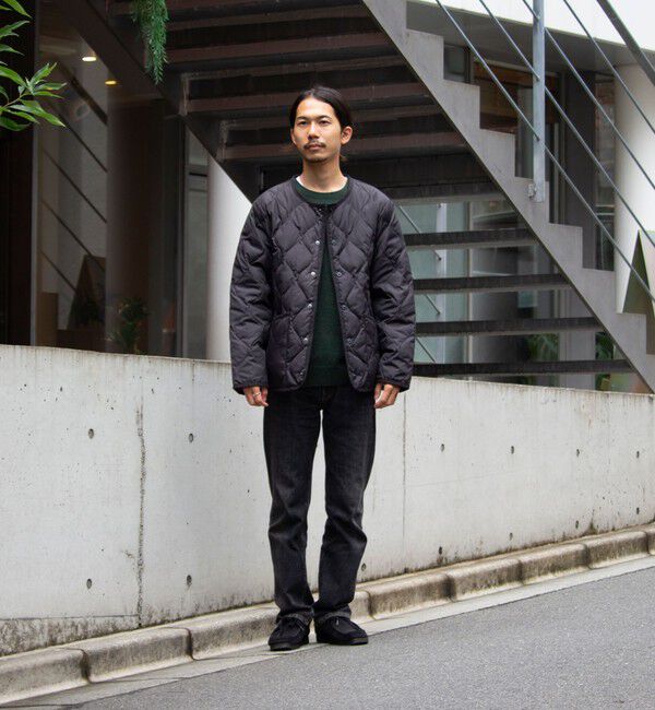 GLOSTER「【TAION/タイオン】GLOSTER別注 ミリタリーライナージャケット ノーカラーMA-1 M65」|ダウン|